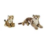 幼児用おもちゃ National Geographic Jaguar Mother (22") and Jaguar Baby (10.5") Plush Set