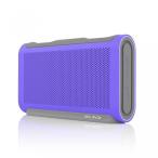 電源 BRAVEN BALANCE Portable Wireless Bluetooth Speaker [18 Hour Playtime][Waterproof] Built-In 4000 mAh Power Bank - Retail Packaging - Purple by