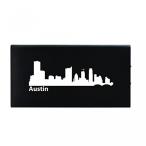 電源 Austin, Texas-8000 mAh Portable Cell Phone Charger-Black