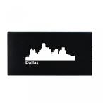 電源 Dallas, Texas-8000 mAh Portable Cell Phone Charger-Black