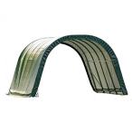 テント AG Shelter Series Run-In Shed 12 x 20 x 8 ft.  3,7 x 6,1 x 2,4 m Green Polyethylene Cover