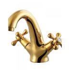 ミキサー Ling@ Basin mixer Bathroom Sink Faucets Contemporary Brass Polished Brass