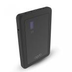 電源 [Most Compact 30000mAh Portable Charger] AGDA Ultra High Capacity Power Bank with Most Powerful 2A Output (Black)