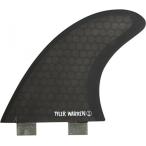 サーフィン Captain Fin Co. Tyler Warren Quad Twin TabFCS, II Compatible Surfboard Fin, Black