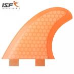サーフィン ISF Fcs Base Fin Orange Fiber Honeycomb Quad Surfboard Fin Set