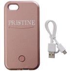 電源 PRISTINE LED Selfie Phone Case with Power Bank Function for iPhone 55SSE, Rose Gold