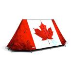 eg FieldCandy Maple Leaf Canadian Flag 2-3 Person Camping Tent