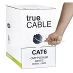 ゲーミングPC Cat6 Plenum (CMP), 1000ft, Solid Bare Copper Bulk Ethernet Cable, 550MHz, ETL Listed, 23AWG 4 Pair, Unshielded Twisted Pair (UTP),