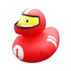幼児用おもちゃ Lilalu 8 x 8 cm50 g Collector and Baby Racers Rubber Duck Bath Toy (Red) by Lilalu