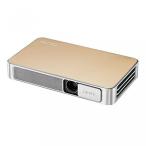 プロジェクター Vivitek Q3 PLUS-GD Qumi Q3 PLUS 500 Lumen HD 720p LED Ultra-Compact Portable Pocket DLP Projector with Android Operating System (Gold)