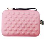 2 in 1 PC AZ-Cover 10-Inch Tablet Semi-rigid EVA Bubble Foam Case (Baby Pink) With Wrist Strap For RCA Viking Pro W101V2 B Cambio 10.1" 2-in-1 Tablet
