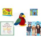 幼児用おもちゃ Children's Gift Bundle - Ages 3-5 [5 Piece] - Boz's Big World Adventure Board Game - Scooby Doo &amp; Shaggy 100 Piece Puzzle Toy - Ty