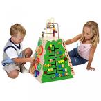 幼児用おもちゃ Top Selling Popular Child Kids Toddlers Pyramid Shape Power Learning Activity Play Center Toy Five Sided With Games Beads Marbles