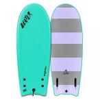 サーフィン Catch Surf Beater 54" - Twin Fin - Turquoise