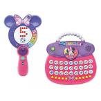 電子おもちゃ VTech Disney Minnie Mouse ABC Fashion Purse and VTech Disney Minnie Mouse Light and Learn Mirror EducationalLearning Toys for Kids