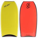 サーフィン Mike Stewart Style Classic 41 2017 Bodyboard - Yellow deck, Black rails, Red bottom