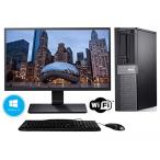 PC パソコン Dell Optiplex 980 Refurbished Desktop PC with New 24 inch DELL Monitor - Intel Core i5-650 3.2GHz 8GB 250GB DVD Windows 10 Professional