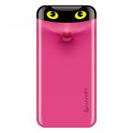 電源 LUVVITT [Emoji] Power Bank 6000 mAh Ultra Slim Portable Charger External Battery - Emoji Pink