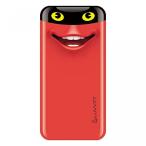 電源 LUVVITT [Emoji] Power Bank 6000 mAh Ultra Slim Portable Charger External Battery - Emoji Red