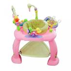 幼児用おもちゃ Huile Baby Activity Learning Center Baby Stationary Jumper Bounce Seat Pink