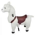 乗り物おもちゃ Mechanical Ride on Alpaca Simulated Horse Riding on Toy Ride-on Pony Cycle :More Comfortable Riding with Gallop Motion for Kids 3-6