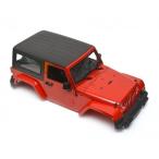 電子おもちゃ Team Raffee Co. #BR710068R Wrangler Body For 110 RC Crawler Hard Top Red