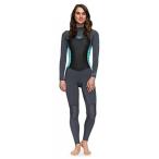 サーフィン Roxy Womens Roxy 43Mm Syncro Series - Back Zip Gbs Wetsuit - Women - 12 - Blue Ash  Pistaccio 12