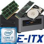 PC パソコン Intel NUC7I7BNH 7th Gen (Kaby Lake) Core i7 System (BOXNUC7I7BNH), 16GB Dual Channel DDR4 , 240GB M.2 SSD , 2TB HDD, WiFi, Bluetooth,