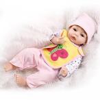 幼児用おもちゃ 22" Reborn Baby Doll Soft Silicone 55cm Lovely Lifelike Cute Baby Boy Girl Toy