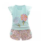 外付け HDD ハードディスク Toddler Clothes Set,Kaifongfu 2PCS Kids Baby Girls Outfits Lolly T-shirt Tops+Short Pants Clothes Set