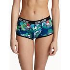 サーフィン Akela Surf Societys Sporty Bikini Bottom Swimwear, Patterned Green, Medium