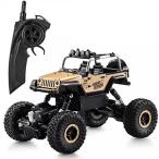 電子おもちゃ Tobeape RC Car, Wireless Remote Control Off Road RC Toy Car, 118 Scale High Speed RC Truck, 4 Wheel Drive Jeep, Birthday Gift for