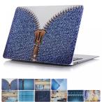 2 in 1 PC MacBook Air 11 Case, PapyHall MacBook Air Fashion Jeans Series Design Full Body Protective Cover Case Plastic Hard Case for Apple MacBook