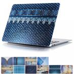 2 in 1 PC MacBook Air 12 Case, PapyHall MacBook Air Fashion Jeans Series Design Full Body Protective Cover Case Plastic Hard Case for Apple MacBook