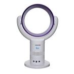 電子ファン Yang of Wind Bladeless Table Fan with Remote Control Precise Additional Fan with Function Sleep Timer 360 ° Rotation , purple