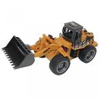 電子おもちゃ RC Front Loader Truck Alloy Shovel Tractor 2.4G Remote Control Bulldozer Truck Construction Vehicle Electronic Toys 6 Channel for HUINA