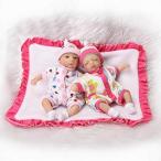 幼児用おもちゃ 8" 20cm Cute Lovely Super Mini Baby Sofft Gentle Touch Silicone Vinyl Twins Baby Dolls For Kids Children Gift Present