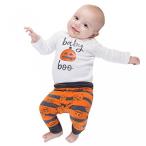 外付け HDD ハードディスク Newborn Clothes Set,kaifongfu Infant Baby Girl Boy Pumpkin Romper Top+Pants+Hat Halloween Clothes Set