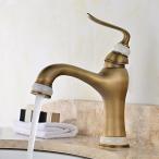 ミキサー AWXJX European style copper hot and cold Single Hole washing the face Sink mixer