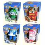 ロボット Robocar Poli 4set - POLI &amp; HELLI &amp; AMBER &amp; ROI Transformer Robot Toy - Rocket Delivery (within 5days)