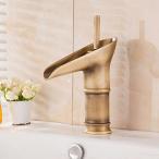 ミキサー AWXJXEuropean style copper toilet hot and cold washbasin Single Hole Sink mixer