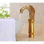 ミキサー AWXJX Copper Hot and Cold Washing The Face Single Hole Mixer Sink Faucet