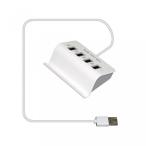 2 in 1 PC MonkeyJack Multi-function 2 in 1 Micro USB 2.0 OTG HUB 4 Ports Adapter for Tablet Dock Mobile Phone w Stander Hold