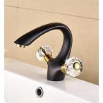 ミキサー AWXJX European Style Copper Wc Washbasin Hot and Cold Blackened Sink Mixer Taps