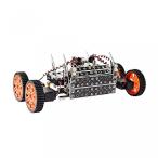電子おもちゃ ROBOWANG LIGHT CAR - Remoted Control RC Car with Four LEDs, Developing Creativity