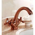 ミキサー AWXJX European Style Copper Hot and Cold Coating Basin Mixer Water Tap