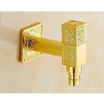 ミキサー AWXJX European Style Copper Washing Machine Platinggold Mop Pond Cold Sink Mixer Taps