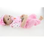 幼児用おもちゃ NPK Collection 22" 55cm Full Silicone Body Lifelike Reborn Baby Doll Soft Vinyl Newborn Dolls Girl Magnet Mouth Dummy