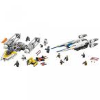 レゴ LEGO Star Wars Y-Wing Starfighter 75172 Star Wars Toy with LEGO Star Wars Rebel U-Wing Fighter 75155 Star Wars Toy Bundle