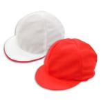 紅白帽 メッシュ 赤白帽子 体操用 �